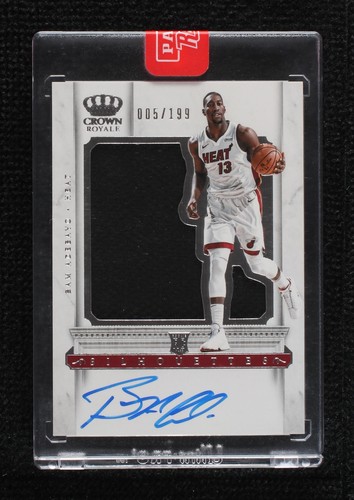 2017-18 Crown Royale Bam Adebayo Autograph Rookies RC Auto #148