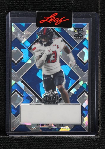 2022 Leaf Metal Draft Erik Ezukanma #BA-EE2