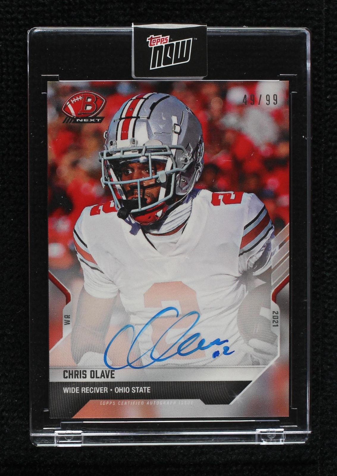 2021 Bowman Next Chris Olave #1A