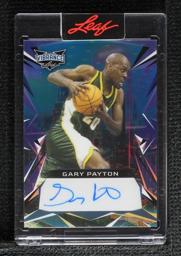 2023 Leaf Vibrance - Gary Payton #BA-GP1