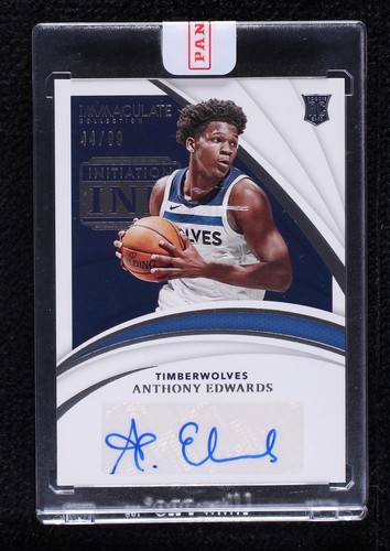 2020-21 Panini Immaculate Collection - Anthony Edwards #INI-AED