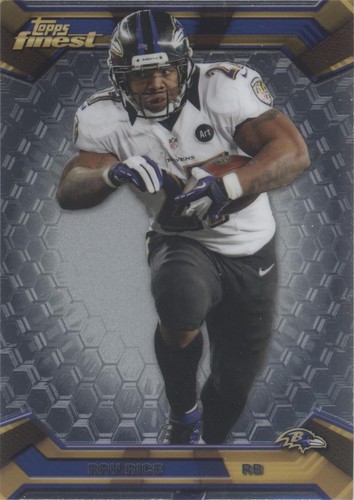 2013 Topps Finest Ray Rice #99