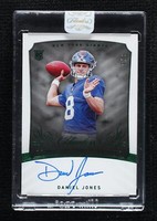 2019 Panini Flawless Daniel Jones #RSS-DJ