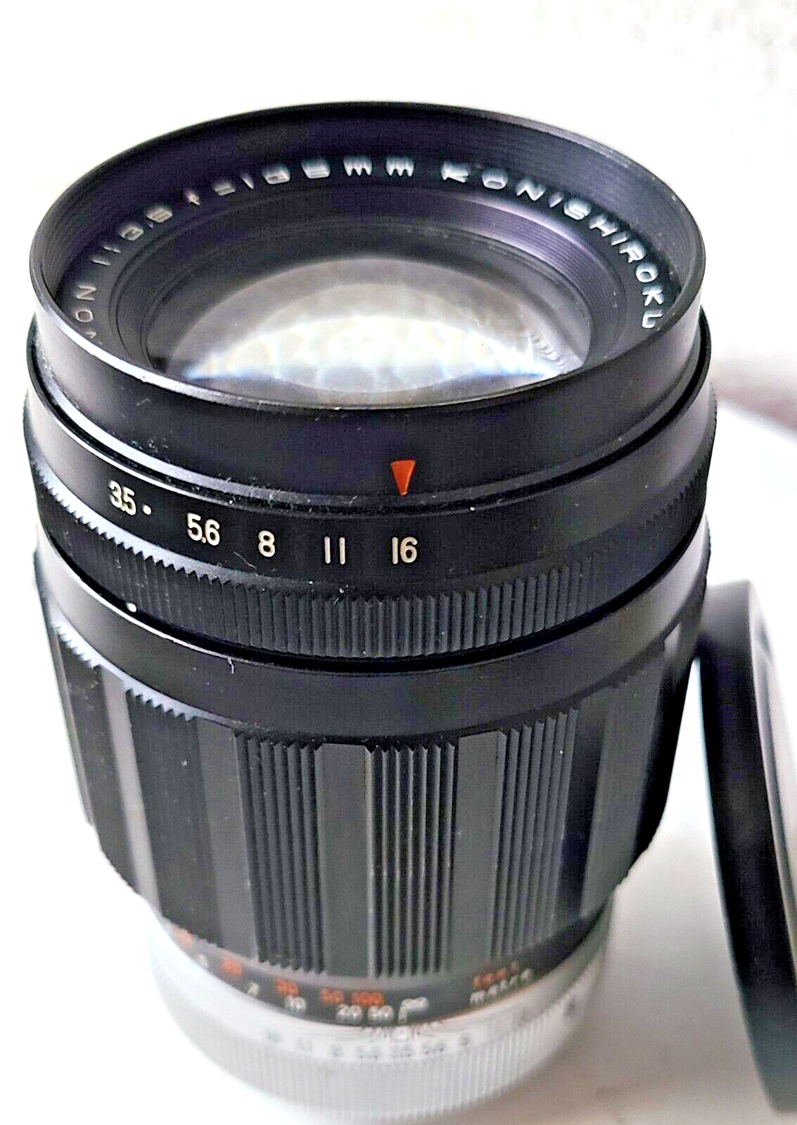 Hexanon Konishiroku 135mm f/3.5 MF Lens Konica F-Mount No