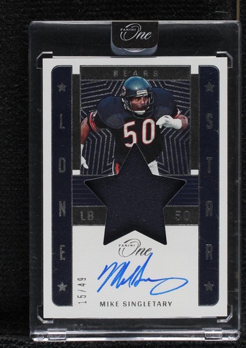 2022 Panini One Mike Singletary #87