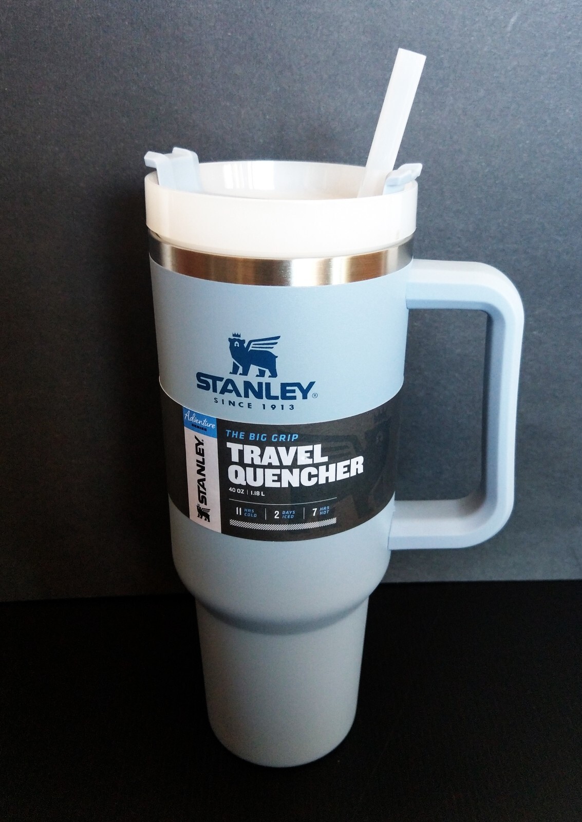 【新品未使用品】STANLEY Adventure Travel Mug Stanley Adventure Quencher Coal 40 Oz Travel Tumbler Cup Mug