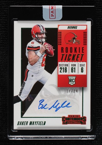 2018 Panini Playoff Baker Mayfield #101