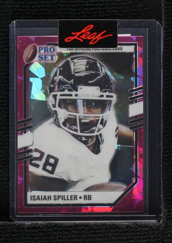 2022 Leaf Pro Set Draft Isaiah Spiller #PSP-IS1