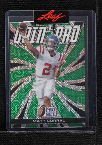 2022 Leaf Pro Set Draft Matt Corral #GP-MC1