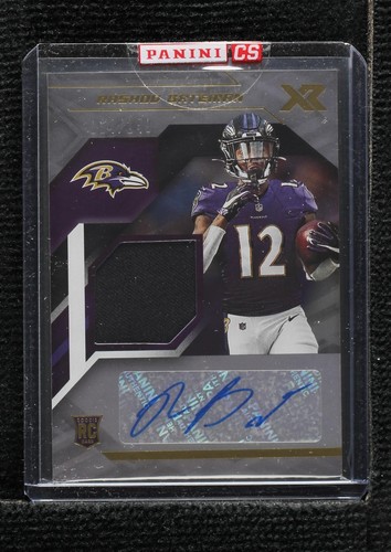 2021 Panini XR Rashod Bateman #RSA-RBA
