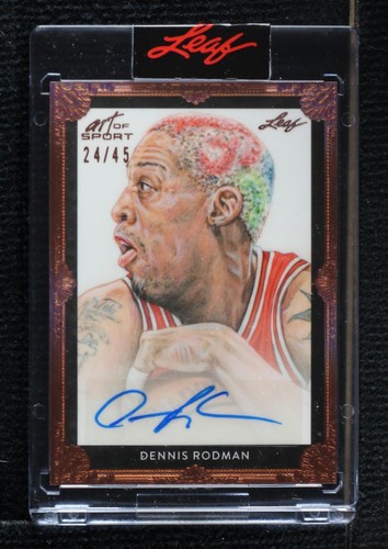 2021 Leaf Art of Sport - Dennis Rodman #BA-DR1