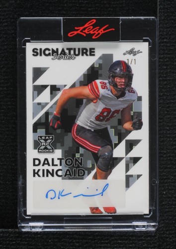 2023 Leaf Signature Series Dalton Kincaid #BA-DK1