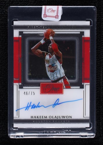 2020-21 Panini One and One - Hakeem Olajuwon #FTS-HKO