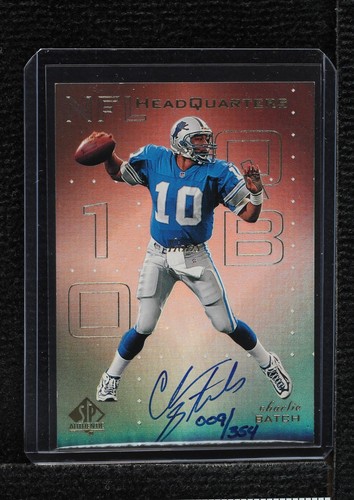 2000 SP Authentic Charlie Batch #HQ3