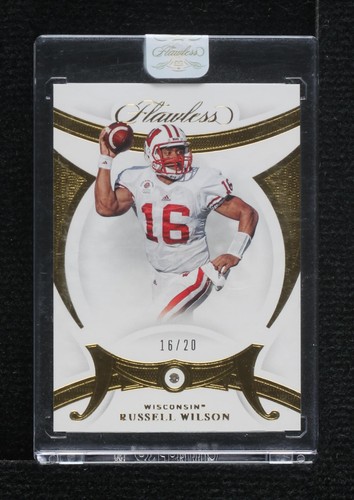 2020 Panini Flawless Collegiate Russell Wilson #91