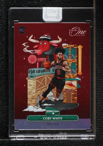 Coby White ROOKIE PATCH AUTO Chicago Bulls 2019-20 Panini