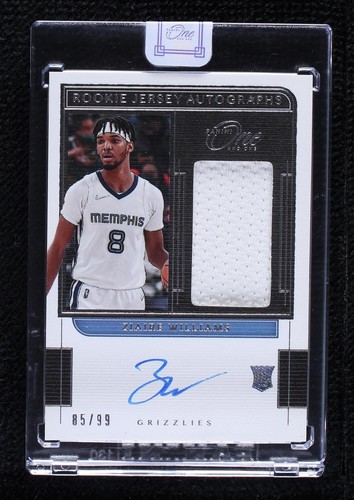 2021-22 Panini One and One - Ziaire Williams #RJ-ZWL