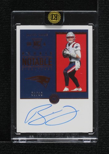 2022 Panini Encased Bailey Zappe #RNS-BZ