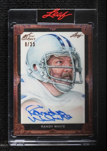 2021 Leaf Art of Sport Randy White #BA-RW1