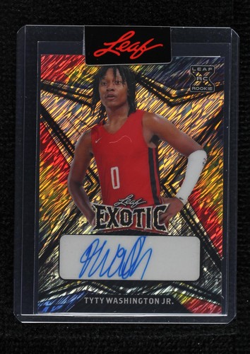 2022-23 Leaf Exotic - TyTy Washington Jr. #BA-TWJ