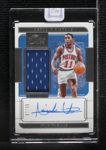 2021-22 Panini One and One - Isiah Thomas #JA-ITH