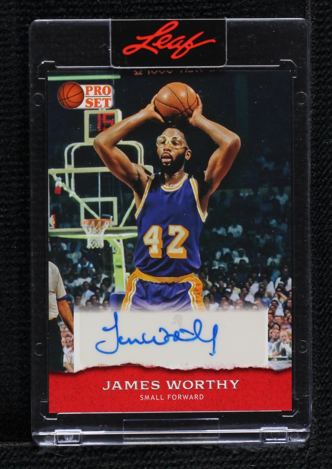 2022 Leaf Pro Set Sports - James Worthy #PSA-JW2