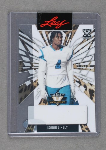2022 Leaf Valiant Isaiah Likely #BA-IL1
