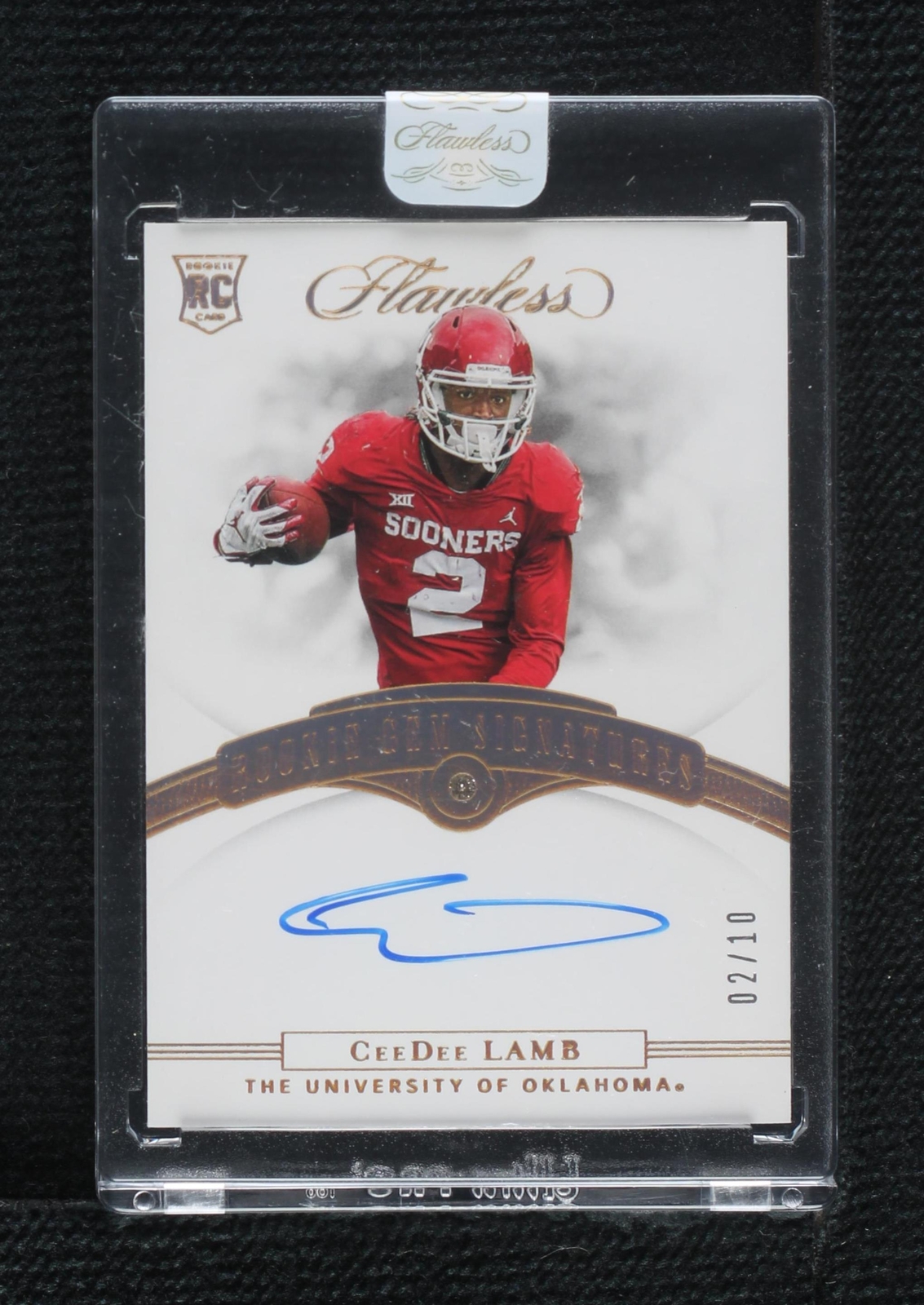 その他 2020 Tre Jones Flawless RC Spurs Auto Tre Jones 2020 Optic #188 Rated Rookie Signatures - Purple