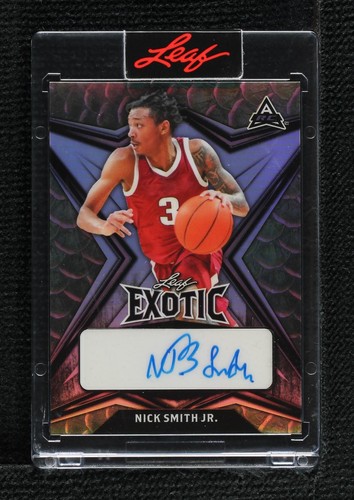 2022-23 Leaf Exotic - Nick Smith Jr. #BA-NS2