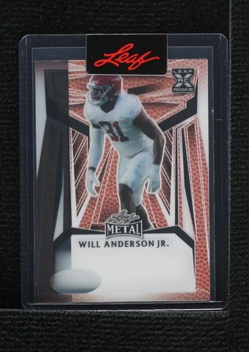 2023 Leaf Metal Will Anderson #BA-WAJ