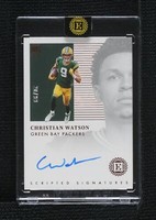 2022 Panini Encased Christian Watson #SS-CW