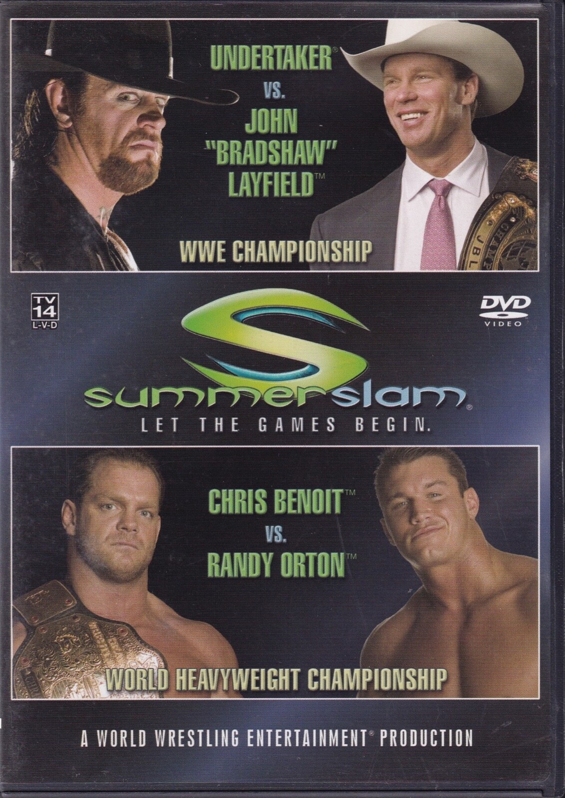WWE Summer Slam Wrestling DVD 2004 The Undertaker Chris