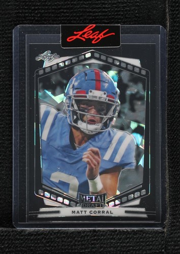 その他 1of1NFL MATT CORRAL QB Patriots auto Panthers insider explains why QB Matt Corral was available