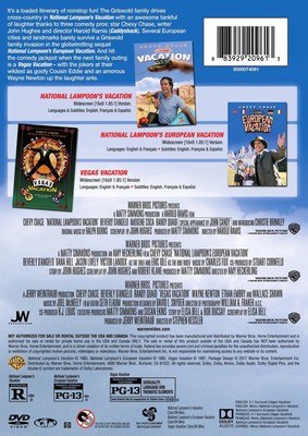 National Lampoon's Vacation / European Vacation / Vegas Vacation DVD Chevy 