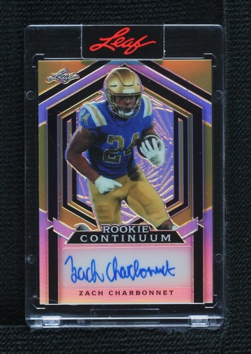 2023 Leaf Metal Continuum Zach Charbonnet #MC-131