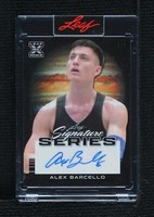 2022-23 Leaf Signature Series - Alex Barcello #BA-AB1