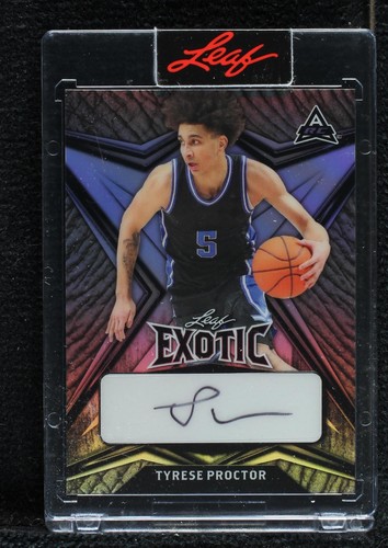 2022-23 Leaf Exotic - Tyrese Proctor #BA-TP2