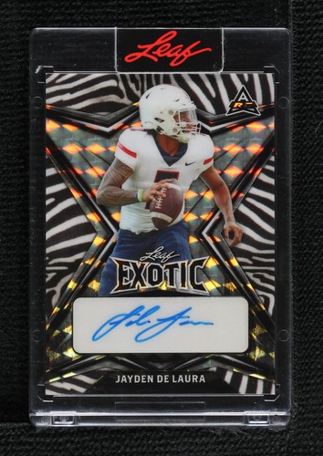 2022 Leaf Exotic Jayden De Laura #BA-JDL