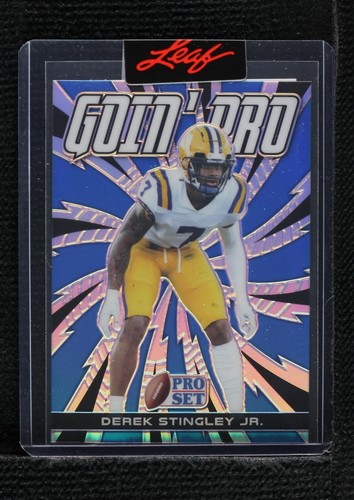 2022 Leaf Pro Set Draft Derek Stingley Jr. #GP-DS1