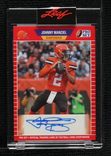2021 Leaf Pro Set Sports Johnny Manziel #PSA-JM3