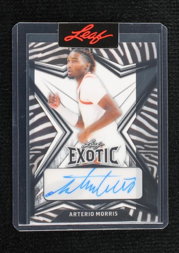 2022-23 Leaf Exotic - Arterio Morris #BA-AM3