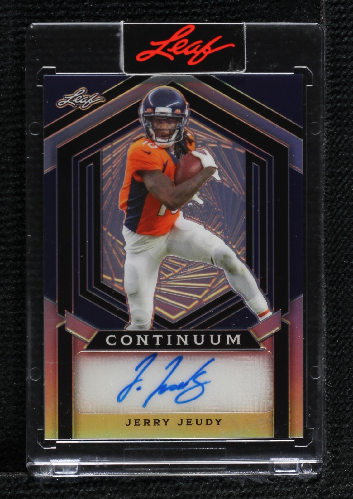 2023 Leaf Metal Continuum Jerry Jeudy #MC-58
