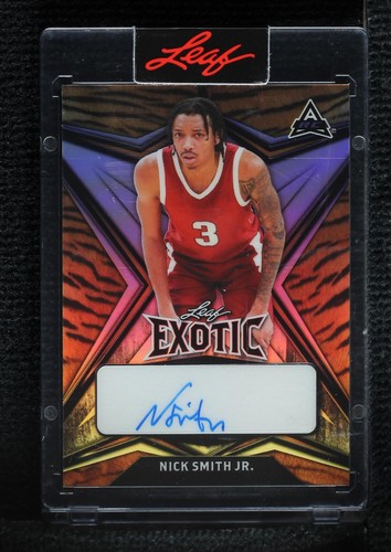 2022-23 Leaf Exotic - Nick Smith Jr. #BA-NS1