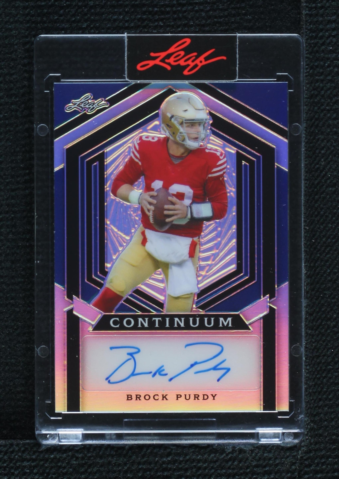 2023 Leaf Metal Continuum Brock Purdy #MC-140