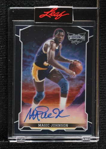 2022 Leaf Vibrance - Magic Johnson #BA-MJ1