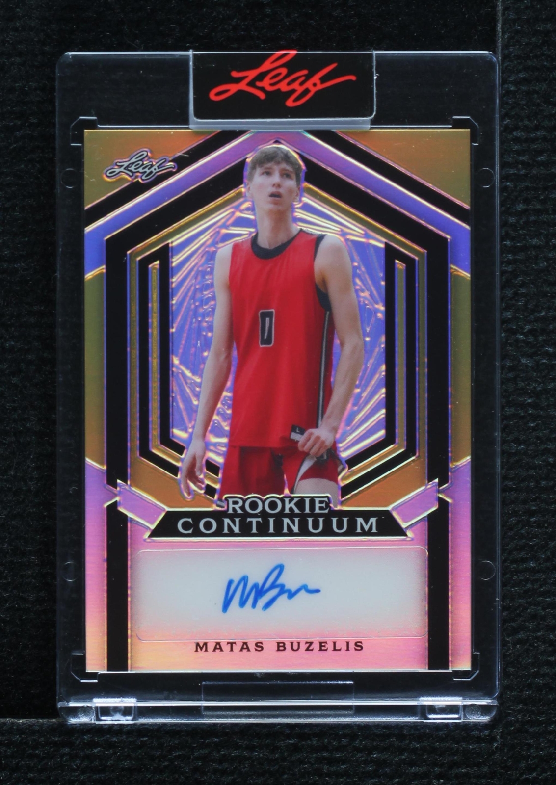 2023 Leaf Metal Continuum - Matas Buzelis #MC-124