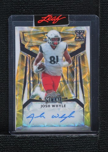 2023 Leaf Metal Josh Whyle #BA-JW1