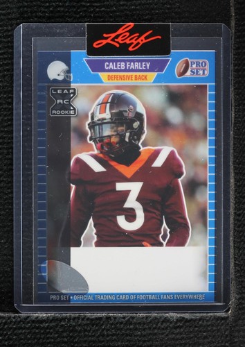 2021 Leaf Pro Set Metal Caleb Farley #PA-CF1