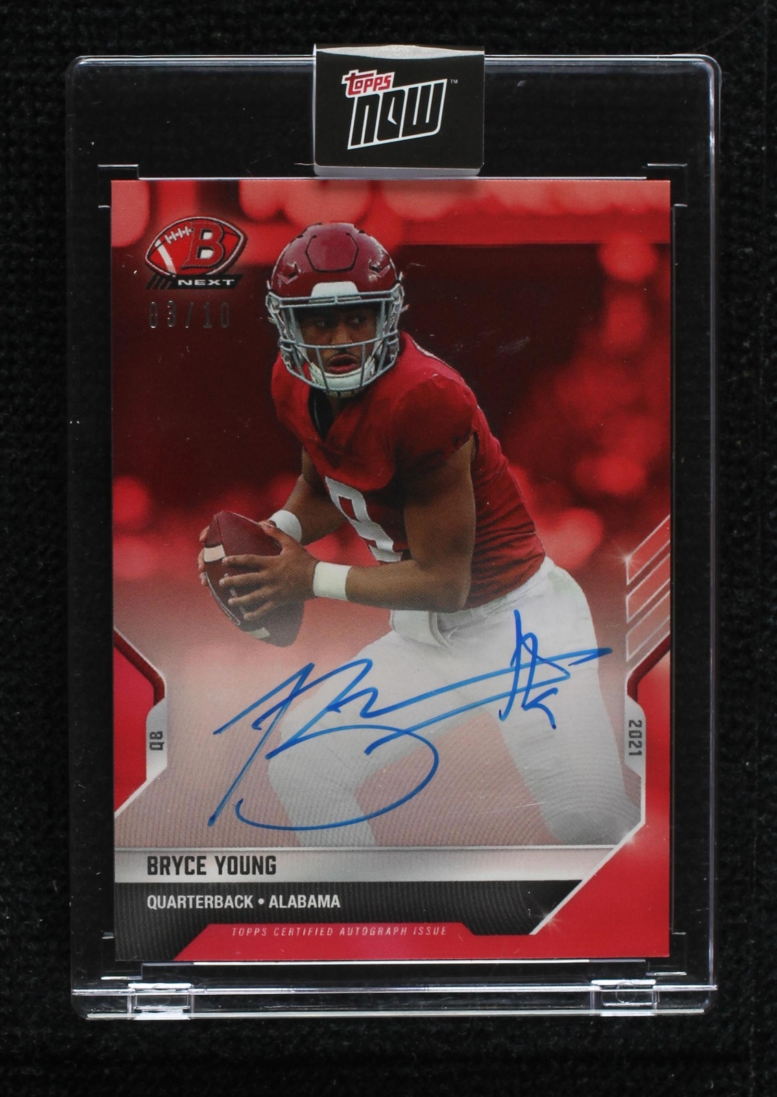 2021 Bowman Next Bryce Young #3D