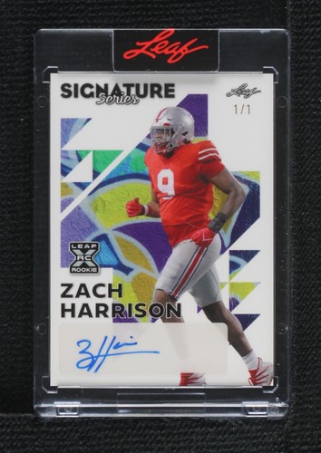 2023 Leaf Signature Series Zach Harrison #BA-ZH1